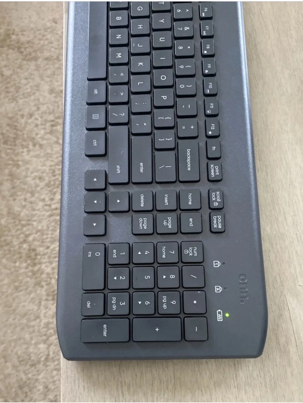 SURF ONN WIRELESS KEYBOARD AND MOUSE 104 Keys No USB Receiver, Keyboard Only